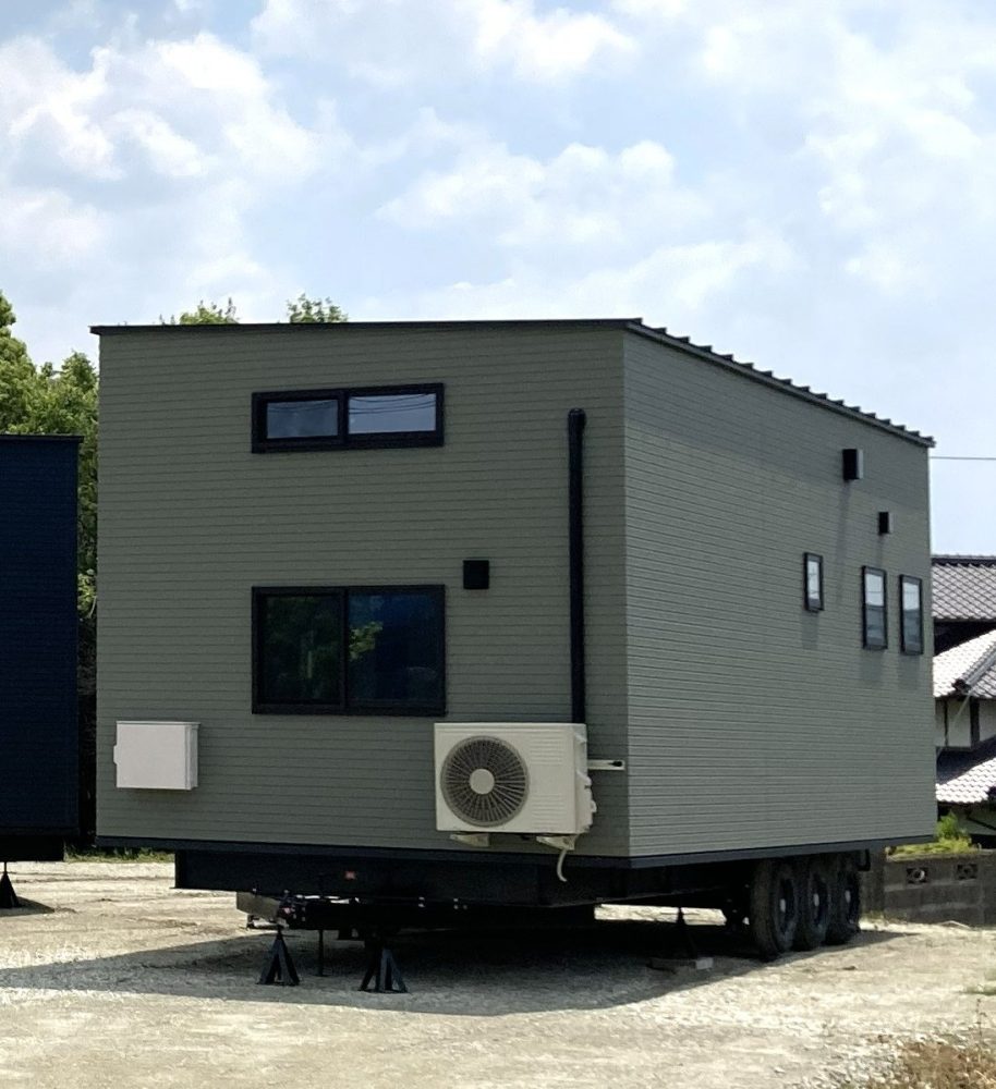 【住居用トレーラーハウス】ハーフサイズ　ロフトありタイプ